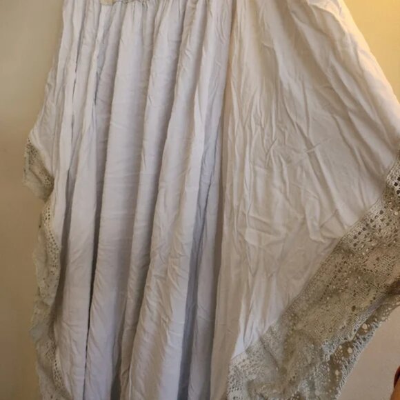 NWT Jen's Pirate Booty Love Her Madly Kaftan Tunic Rio Blue Agave Flowy Summer - Picture 10 of 15